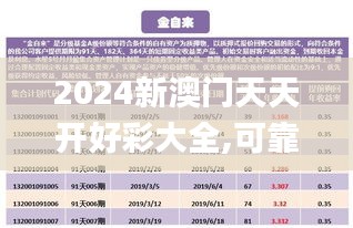 2024新澳门天天开好彩大全,可靠评估说明_理财版6.106