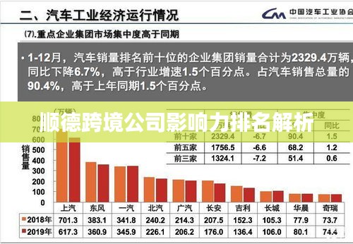 顺德跨境公司影响力排名解析
