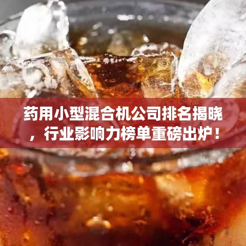 药用小型混合机公司排名揭晓，行业影响力榜单重磅出炉！