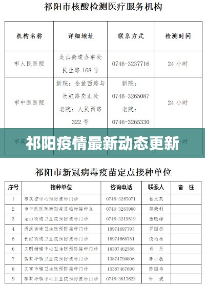 祁阳疫情最新动态更新