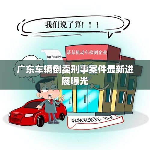 广东车辆倒卖刑事案件最新进展曝光