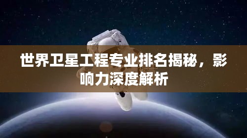 世界卫星工程专业排名揭秘，影响力深度解析