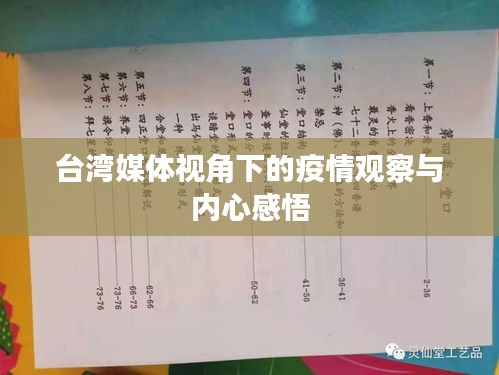 台湾媒体视角下的疫情观察与内心感悟