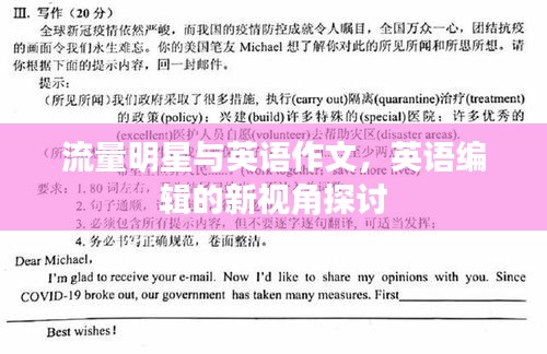 流量明星与英语作文,英语编辑的新视角探讨