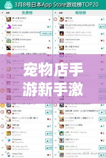 宠物店手游新手激活码发卡活动掀起市场热潮