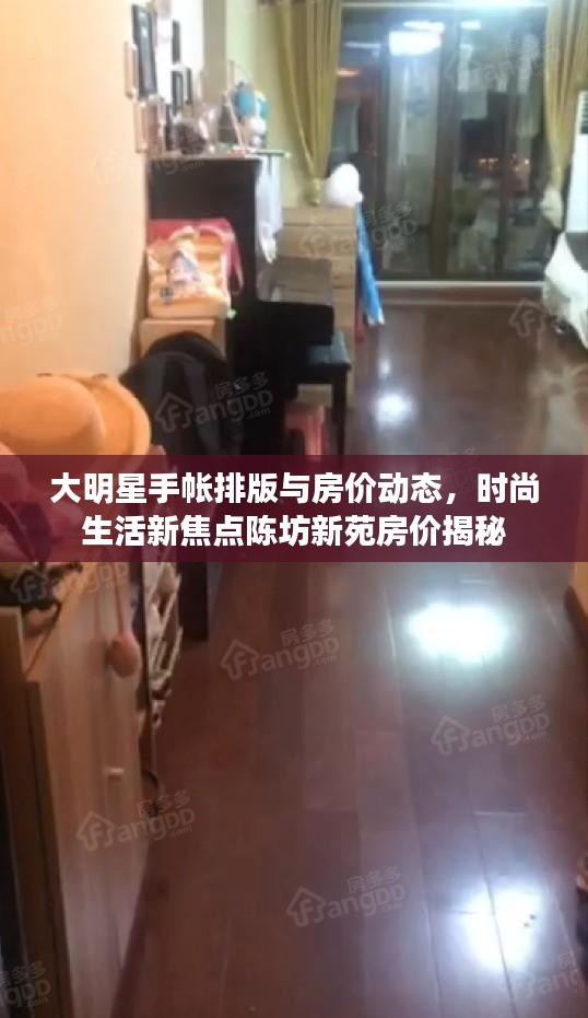 大明星手帐排版与房价动态，时尚生活新焦点陈坊新苑房价揭秘