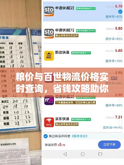 粮价与百世物流价格实时查询,省钱攻略助你轻松掌握!