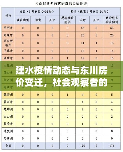 建水疫情动态与东川房价变迁，社会观察者的独到剖析