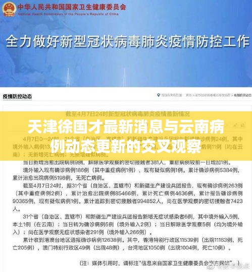 天津徐国才最新消息与云南病例动态更新的交叉观察