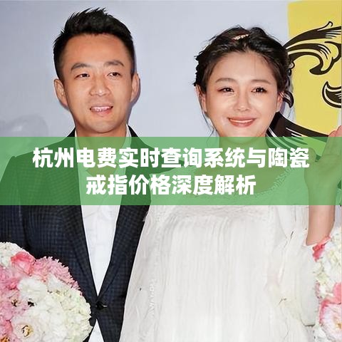 杭州电费实时查询系统与陶瓷戒指价格深度解析