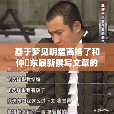 基于梦见明星离婚了和仲祎东最新撰写文章的任务解析