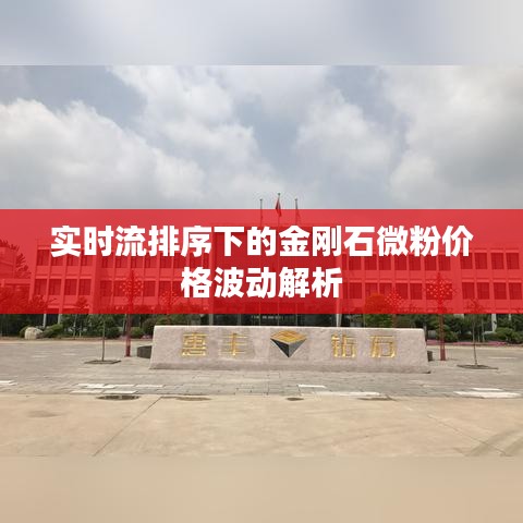 实时流排序下的金刚石微粉价格波动解析